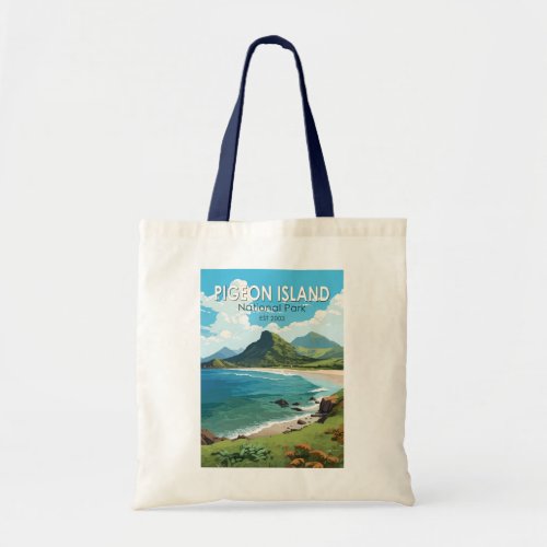 Pigeon Island National Park Saint Lucia Travel Art Tote Bag