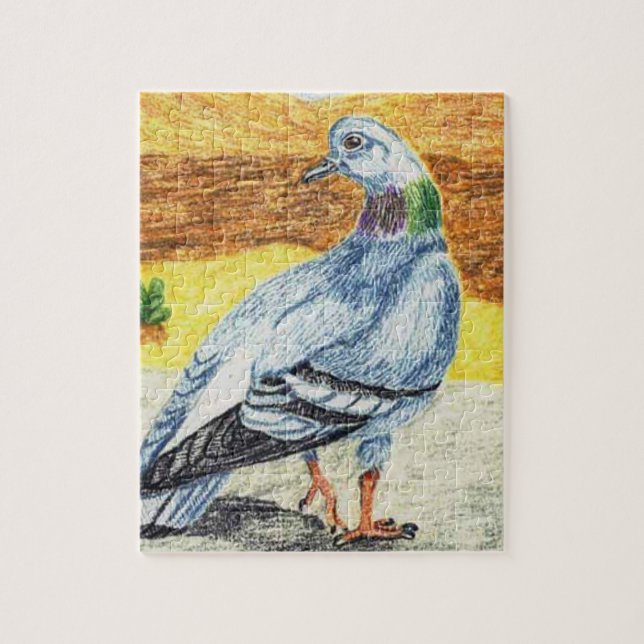 Pigeon Jigsaw Puzzle (Vertical)
