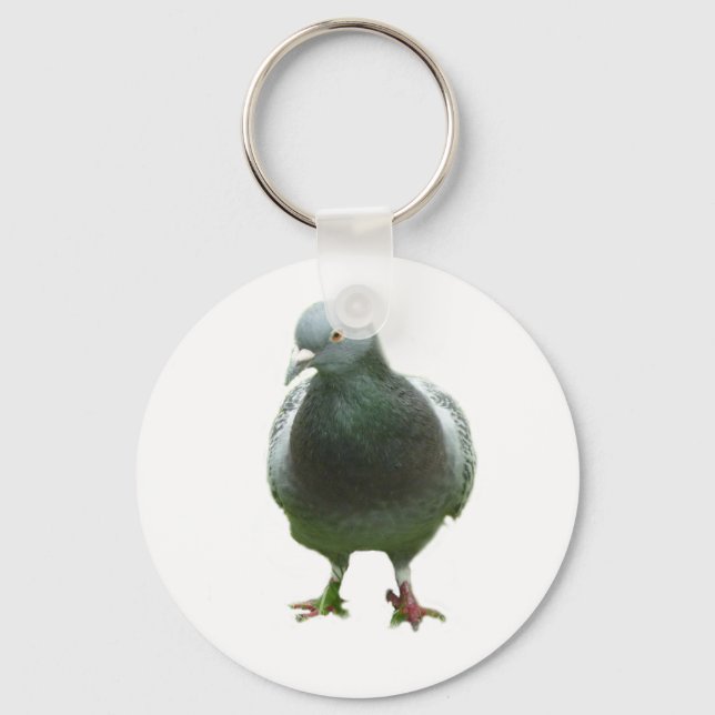Pigeon Keychain (Front)