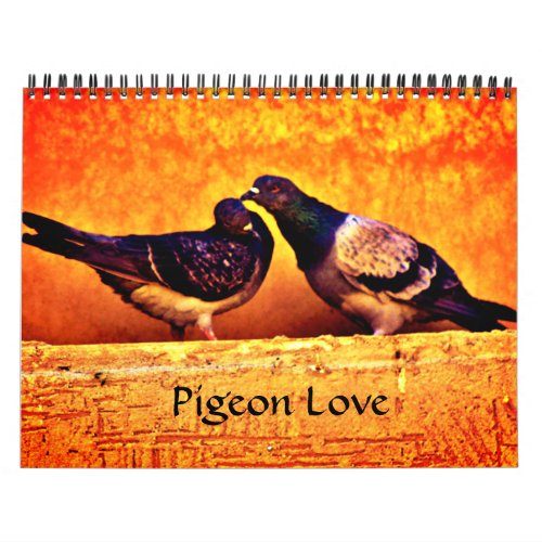 Pigeon Love Calendar