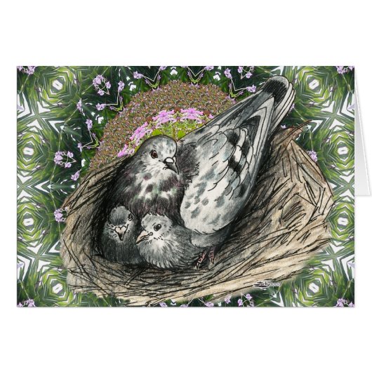 Pigeon Nest Cards (Front Horizontal)