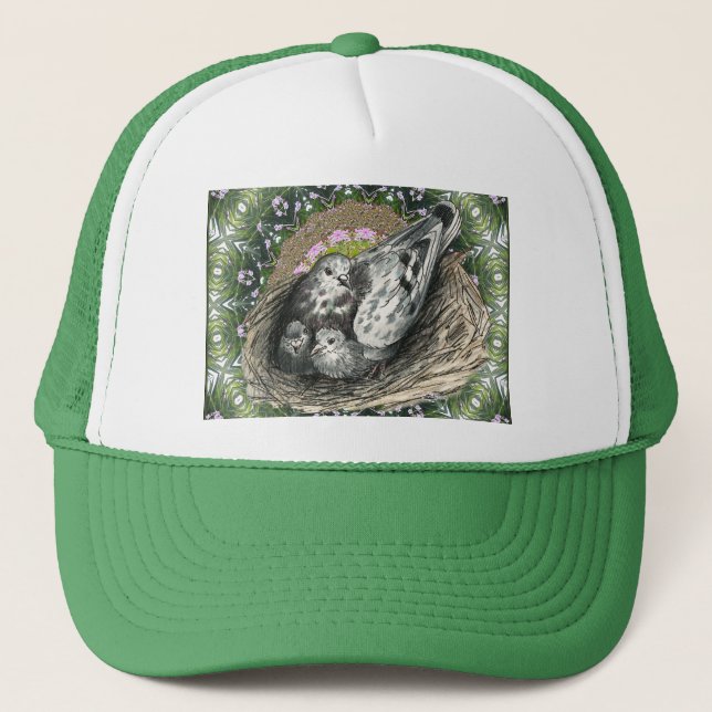 Pigeon Nest Trucker Hat (Front)