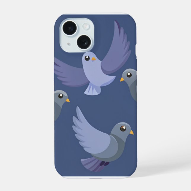 Pigeon Pals Iphone Case (Back)