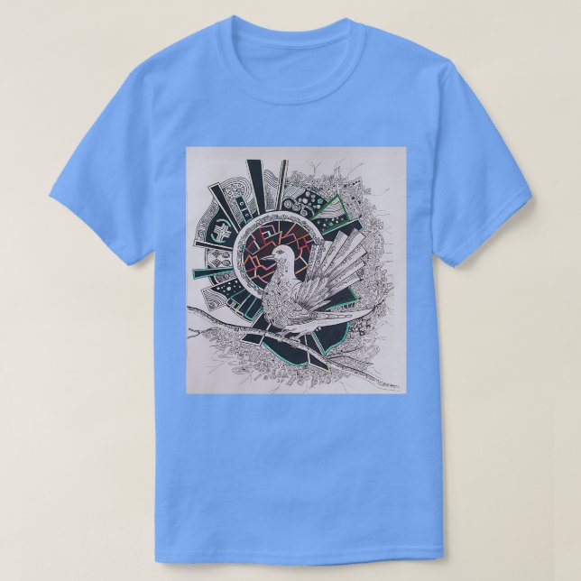 pigeon pen art drawing of Pigeon pigeon art s pige T-Shirt (Design Front)