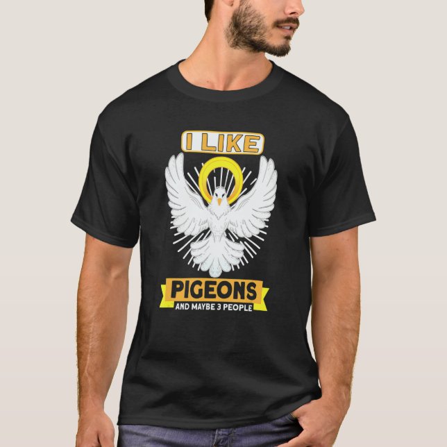 Pigeon Pigeon Racing Pigeon Racer Pigeon Keeper 1 T-Shirt (Front)