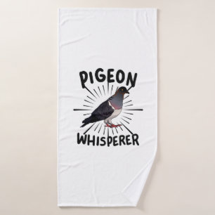 Pigeon - Pigeon Whisperer Bath Towel