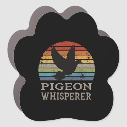 Pigeon _ Pigeon Whisperer Car Magnet