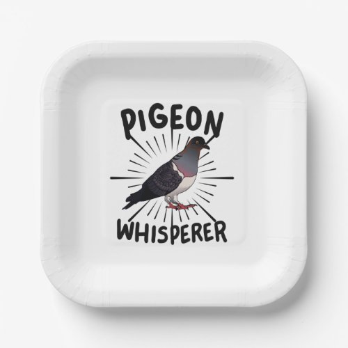 Pigeon _ Pigeon Whisperer  Paper Plates