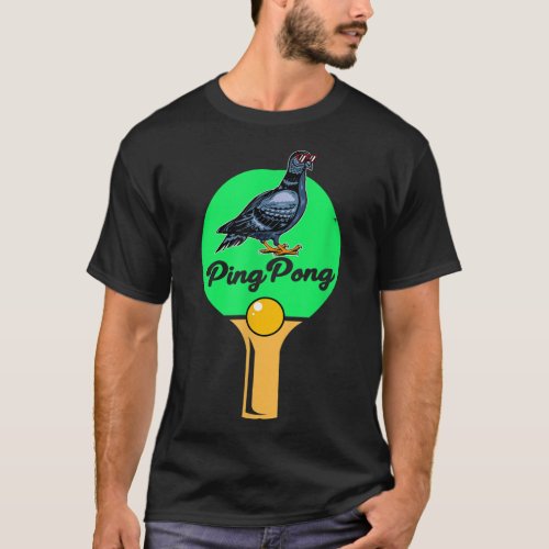 Pigeon Ping Pong T_Shirt