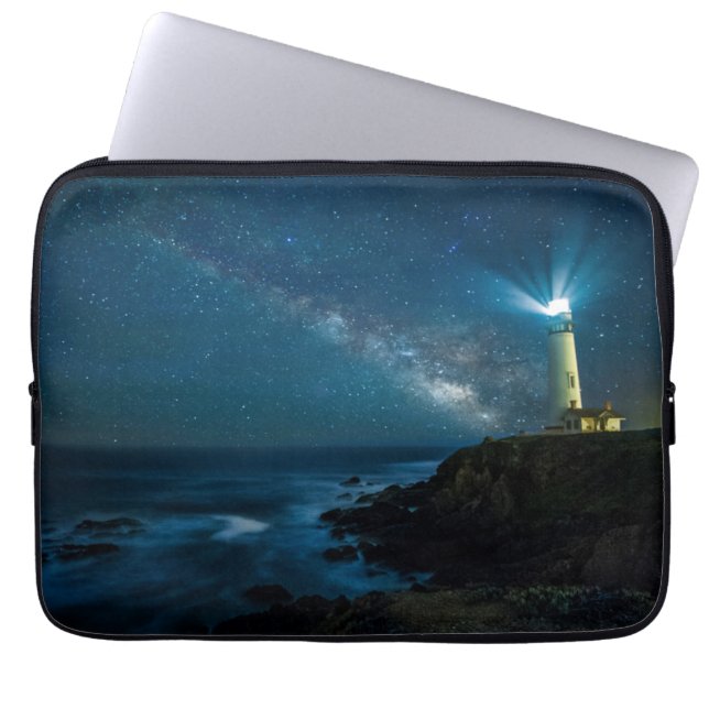 Pigeon Point Light Station, Ca Laptop Sleeve (Front)
