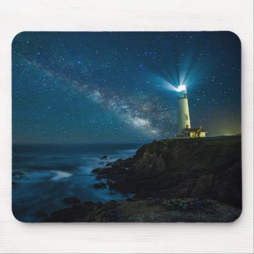 Pigeon Point Light Station Ca Mouse Pad