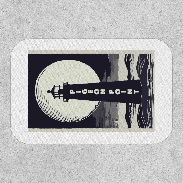 Pigeon Point Lighthouse California Moon Patch (Front)