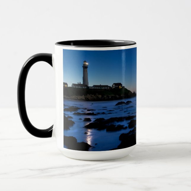Pigeon Point Lighthouse | Half Moon Bay, Ca Mug (Left)