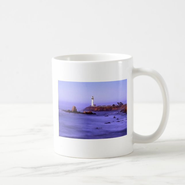 Pigeon Point Lighthouse, Pigeon Point Light Sta... Coffee Mug (Right)