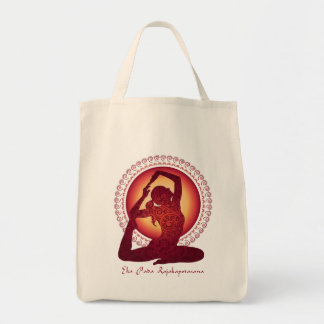 Pigeon Pose Tote Bag