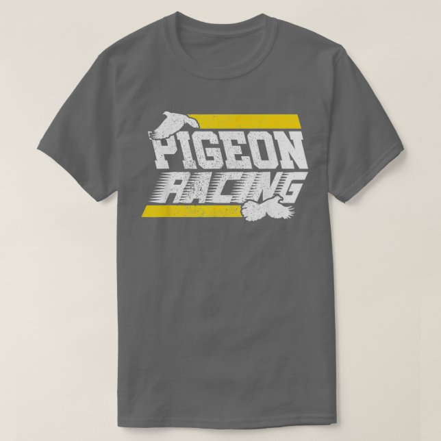 Pigeon Racing Bird T-Shirt (Design Front)