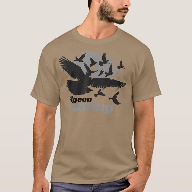 Pigeon Racing   Classic Bird Racers  Gift_1 T-Shirt (Front)