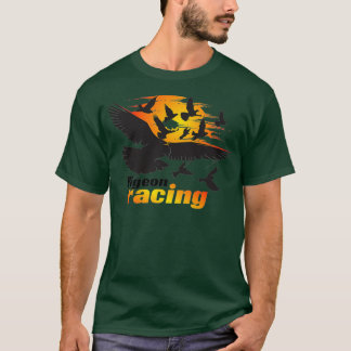 Pigeon Racing Classic Bird Racers Gift Premium T-Shirt
