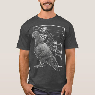Pigeon Racing Gift Bird Animal Lover Pigeon T-Shirt