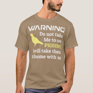 Pigeon Racing Lover Breeder Fancier Breeding Funny T-Shirt