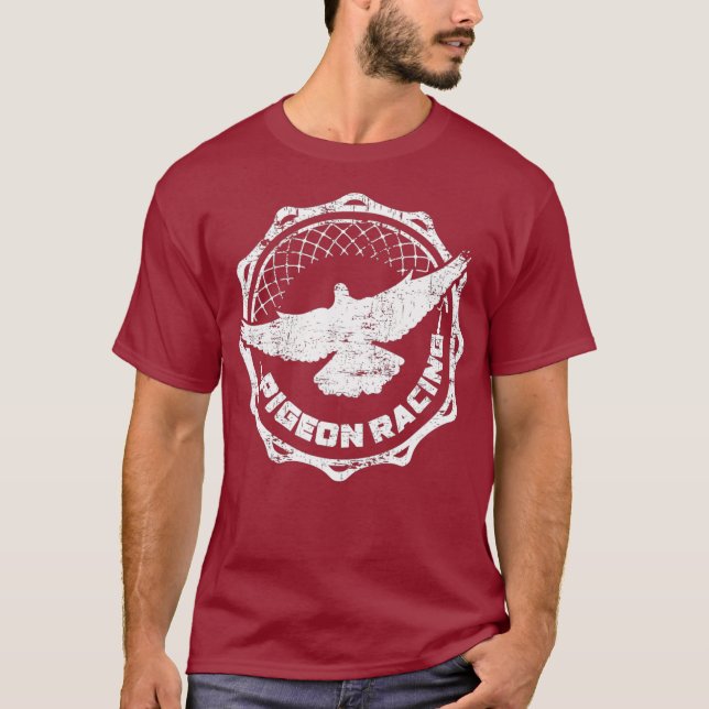 Pigeon Racing T-Shirt (Front)