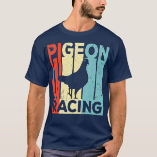 Pigeon Racing Vintage Retro Unisex T-Shirt