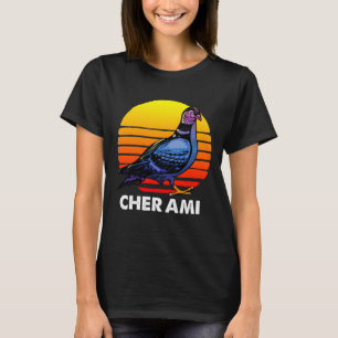 Pigeon Retro Cher Ami World War Bird Dove Of Peace T-Shirt