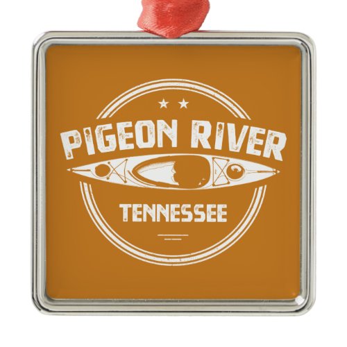 Pigeon River, Tennessee Metal Ornament