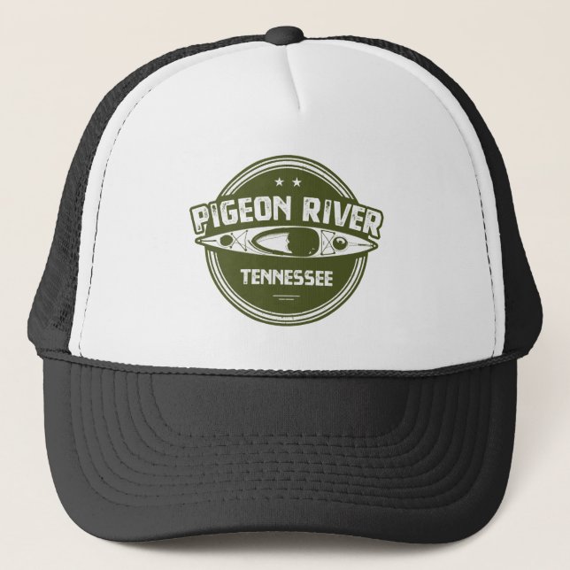 Pigeon River, Tennessee Trucker Hat (Front)