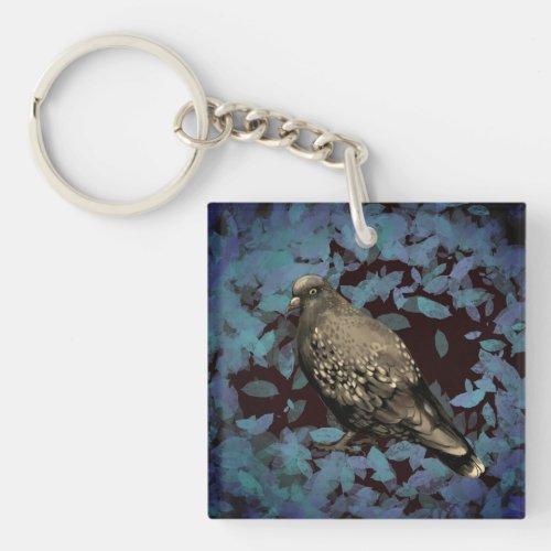 Pigeon Super Coo  Keychain