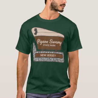 Pigeon Swamp State Park New Jersey Entrance Welcom T-Shirt