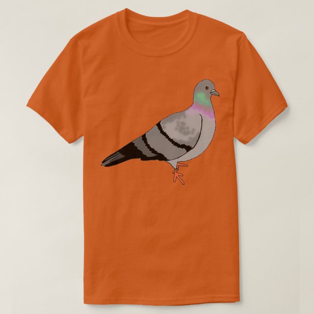 Pigeon walk 1 T-Shirt (Design Front)