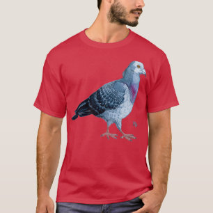 Pigeon Watercolour T-Shirt