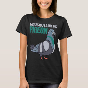 Pigeon Whisperer Columbidae Wings Feathered Pigeon T-Shirt