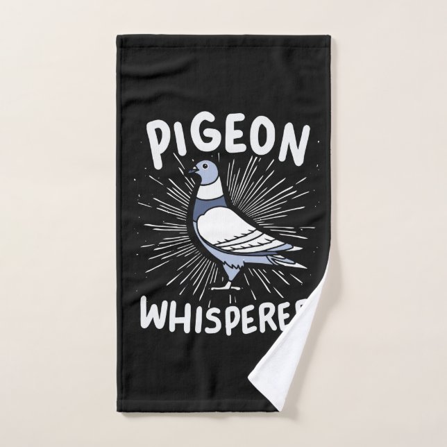 Pigeon Whisperer  Hand Towel (Hand Towel)