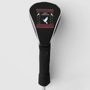 Pigeon with Christmas Bird Golf Head Cover