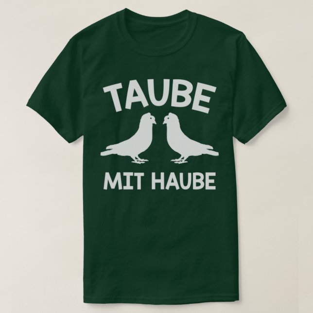 Pigeon with hood pigeon fancier pigeons 5 T-Shirt (Design Front)