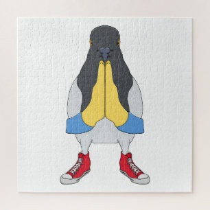 Pigeon with Shoes Jigsaw Puzzle