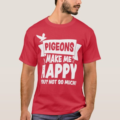 Pigeons Birds  6  T_Shirt