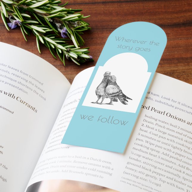 Pigeon's embrace  bookmarks (Book)