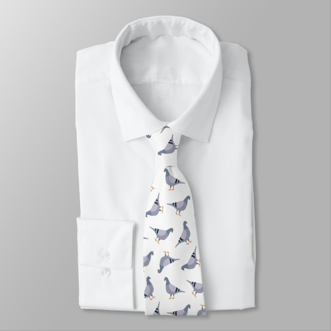 Pigeons Neck Tie (Tied)