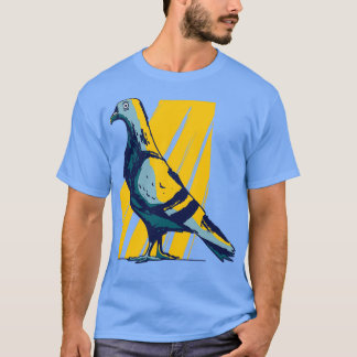 pigeons pigeon city pigeon carrier pigeon gift ide T-Shirt