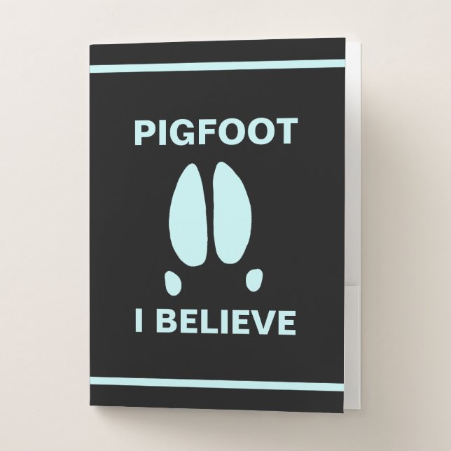 Pigfoot - I Believe Pocket Folder (Front)