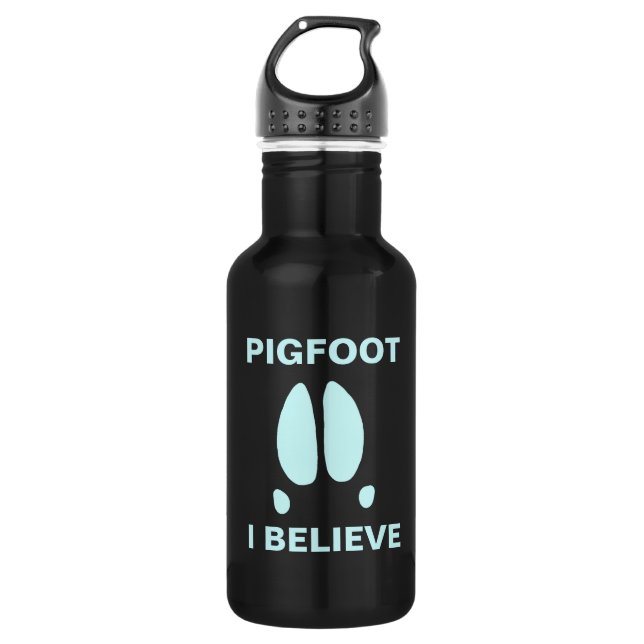 Pigfoot - I Believe Water Bottle (Front)