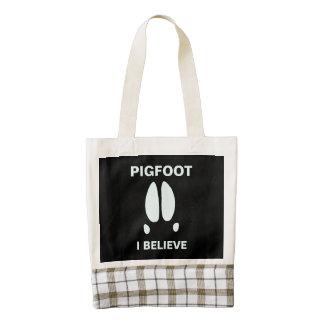 Pigfoot - I Believe Zazzle HEART Tote Bag