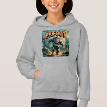 Pigfoot Illustration – Pig Bigfoot Funny Scary