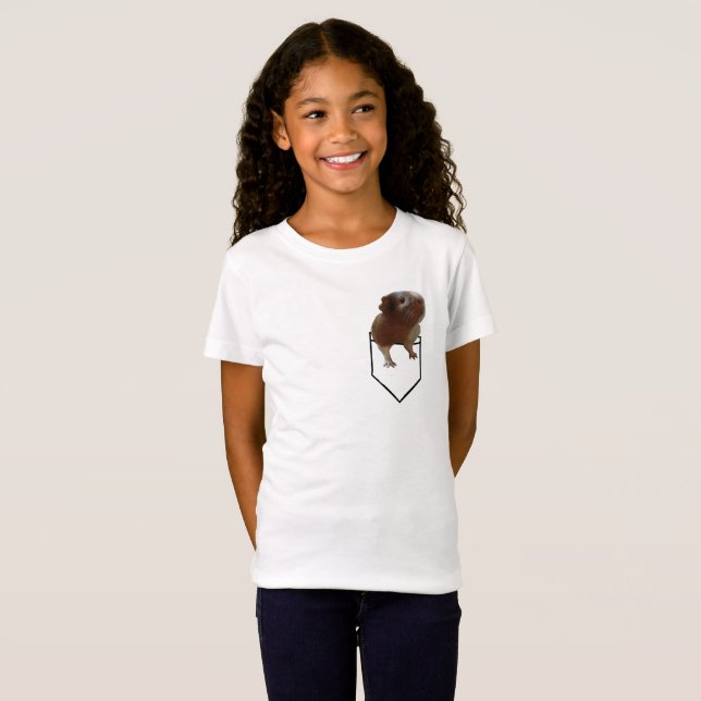 Piggie Pocket Pet T-Shirt (Front Full)