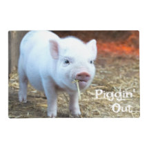 Piggin' Out/Rooster Vibes Farm Life Laminated