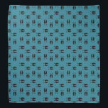 Piggin' Tracks Bandana<br><div class="desc">Add farm flare to your (or your pet's) wardrobe! *Also comes in salmon (pink hue.)</div>