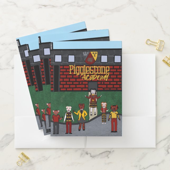 Pigglestone Academy Pocket Folders Set B (In Situ)